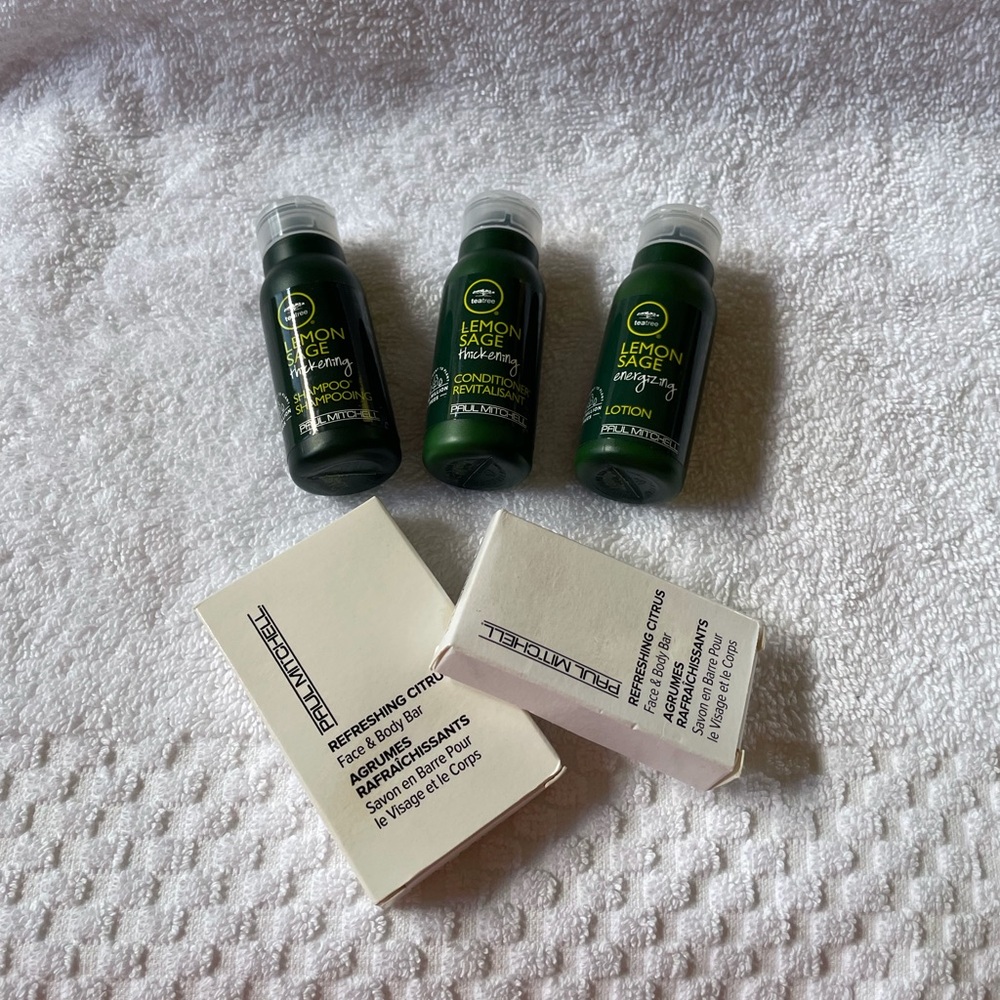 Paul Mitchell Lemon Sage 5 piece travel bundle